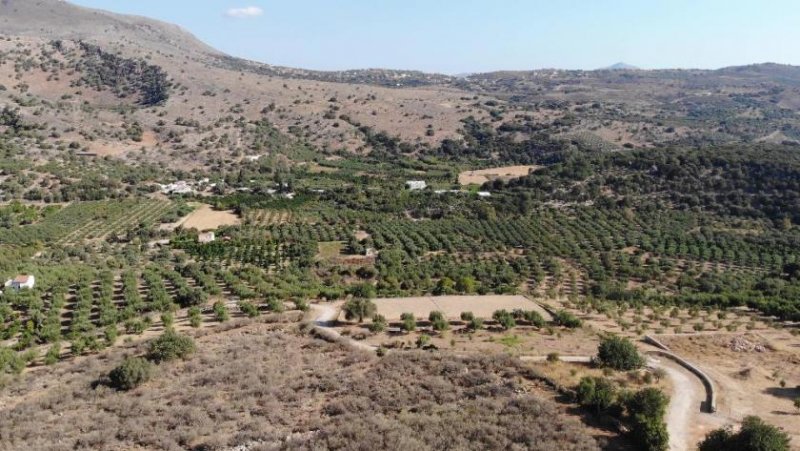 Stilos Kreta, Stilos: Ruhiges Hanggrundstück mit Meerblick zu verkaufen Grundstück kaufen
